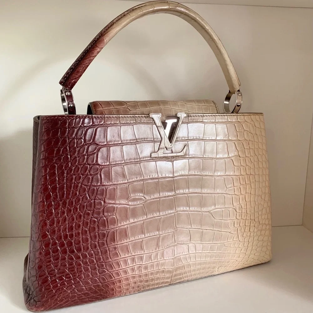Louis Vuitton Capucines MM Alligator